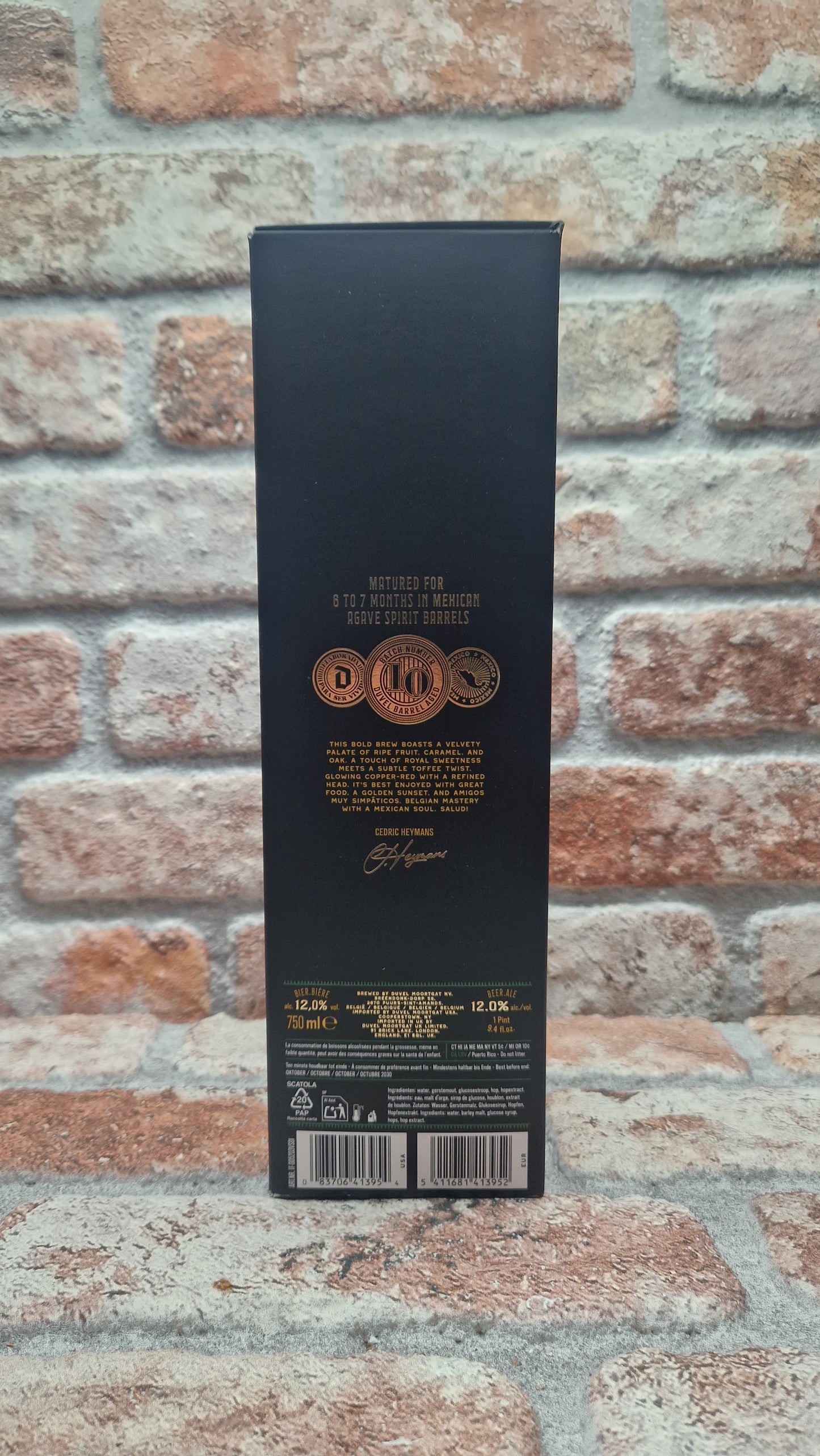 Duvel Barrel Aged Batch 10 Mexican Tequila Edition 2025 Ale - 75 cl