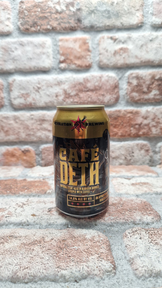 Revolution Cafe Deth 2023 Stout - 35 cl