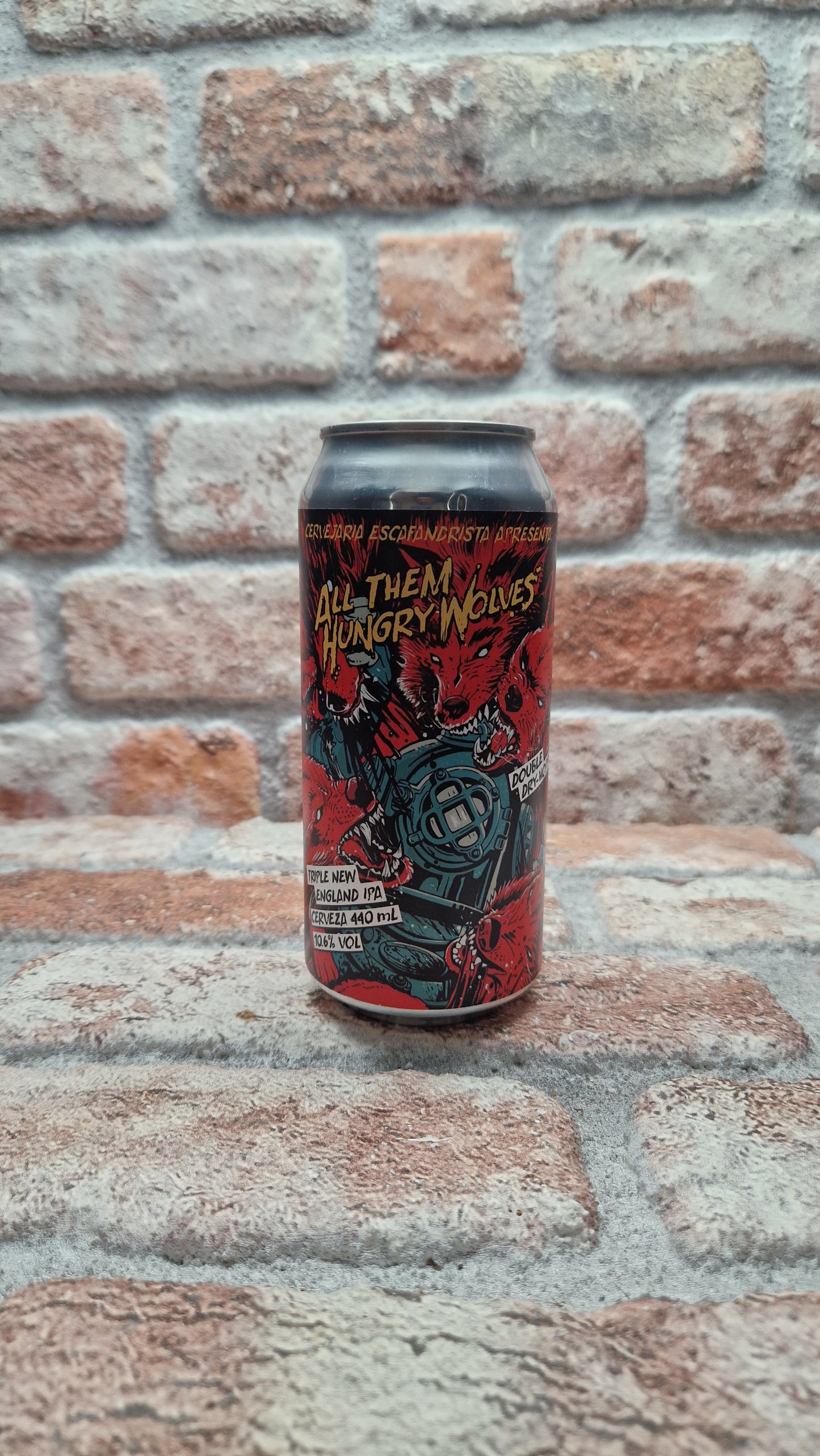 Cervejaria Escafandrista All Them Hungry Wolves IPA - 44 CL