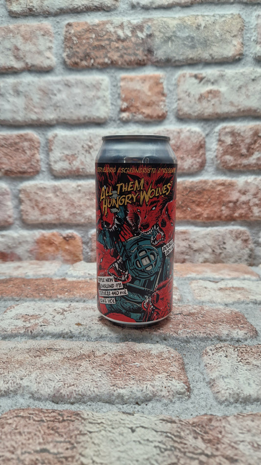 Cervejaria Escafandrista All Them Hungry Wolves IPA - 44 CL