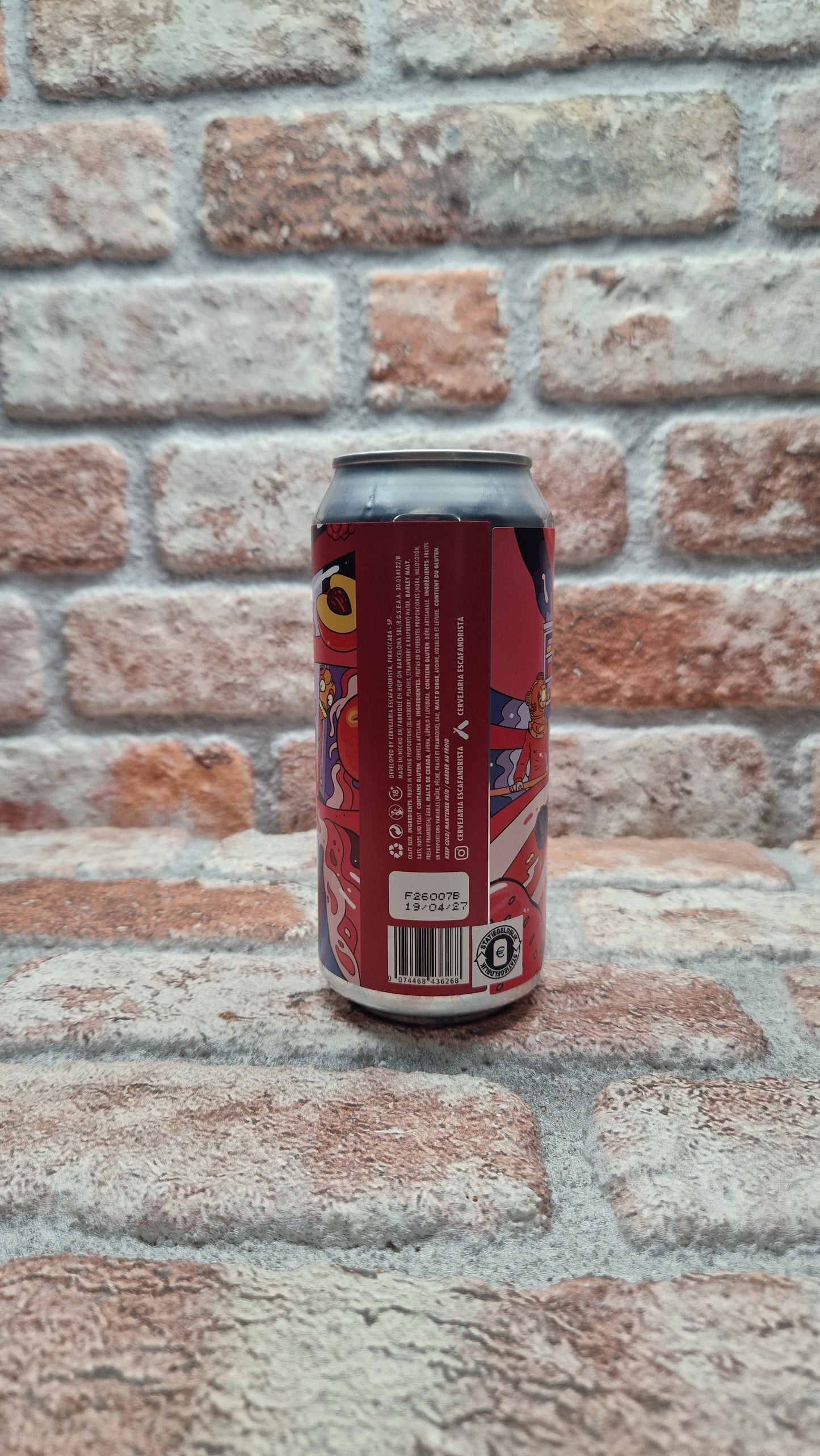 Cervejaria Escafandrista High On Smoothie Sour - 44 CL