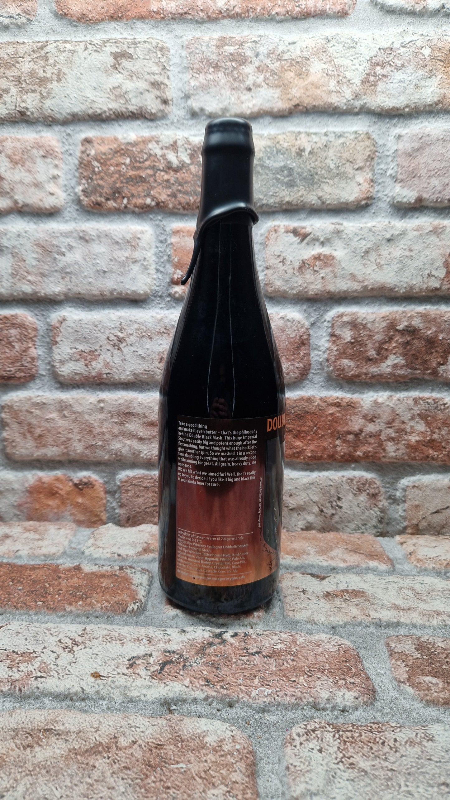 Amager Double Black Mash Rye Whiskey Version 2023 Stout - 75 cl