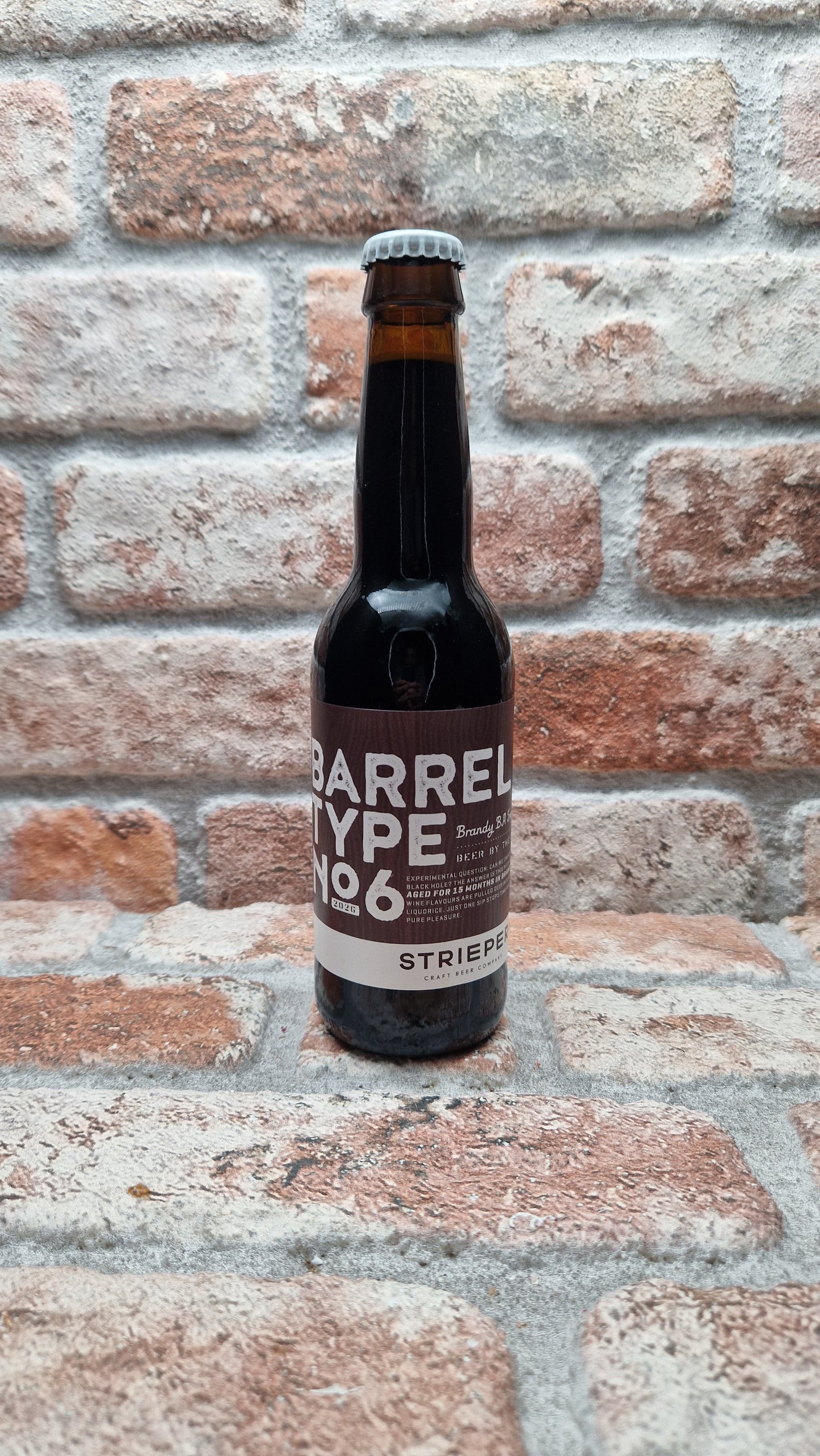 Streeper Craft Beer Company Barrel Type No6 Brandy BA Imperial Stout - 33 CL