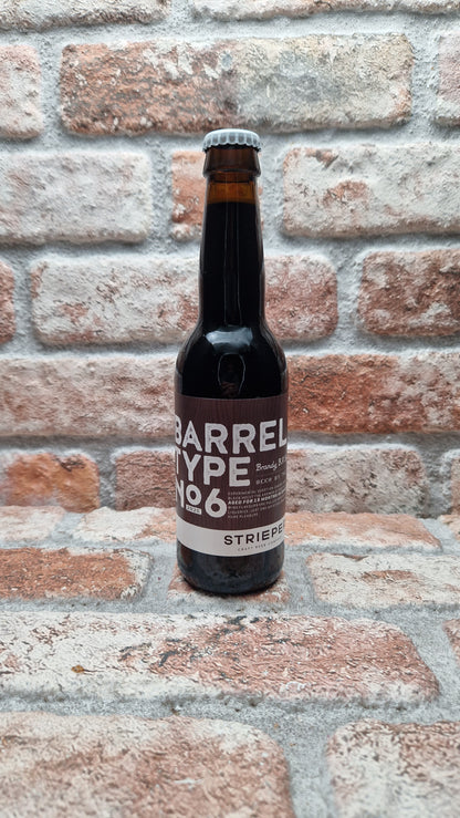 Streeper Craft Beer Company Barrel Type No6 Brandy BA Imperial Stout - 33 CL