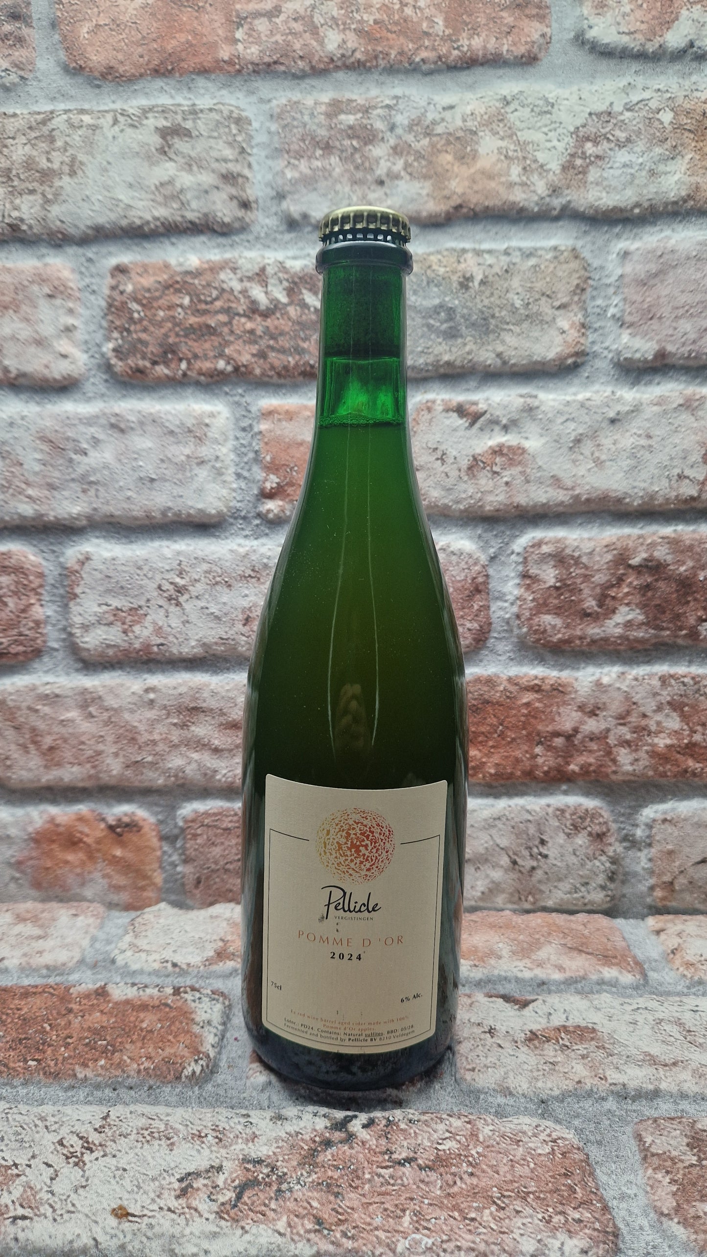 Pellicle Pomme D'Or 2024 Cider - 75 CL