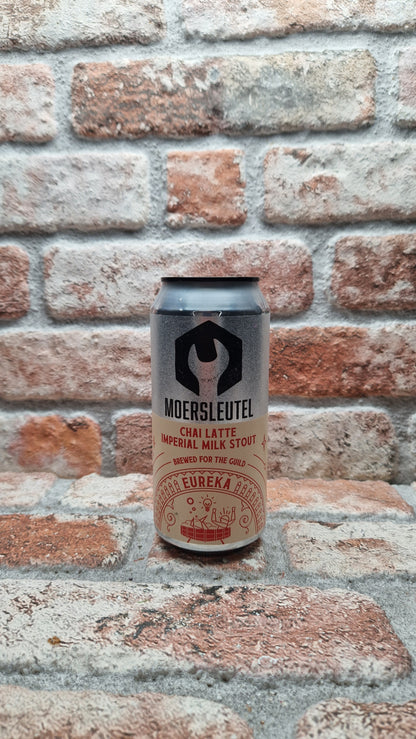 Moersleutel Craft Brewery Eureka: Chai Latte Imp. Milk Stout - 44 CL