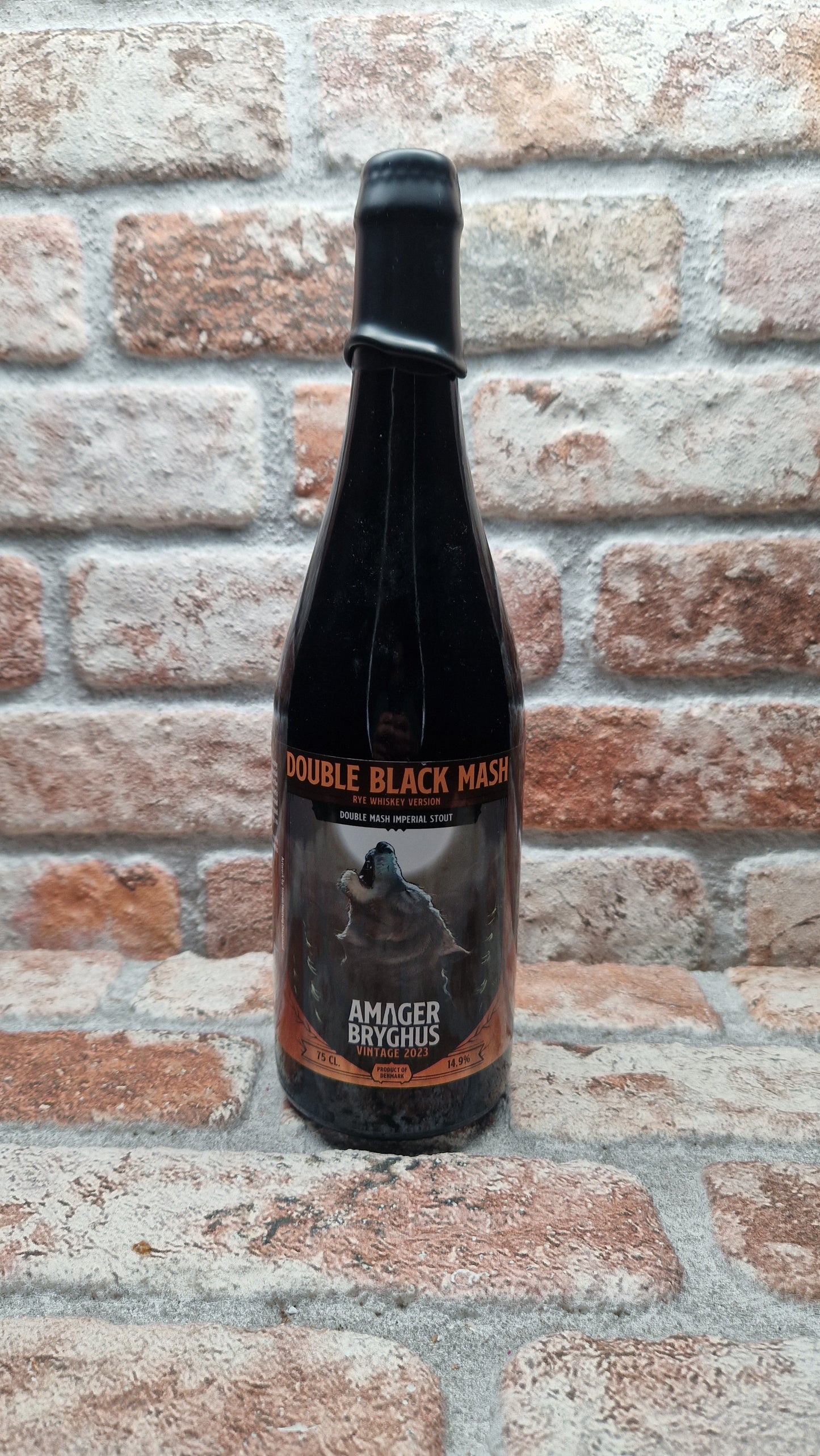 Amager Double Black Mash Rye Whiskey Version 2023 Stout - 75 cl