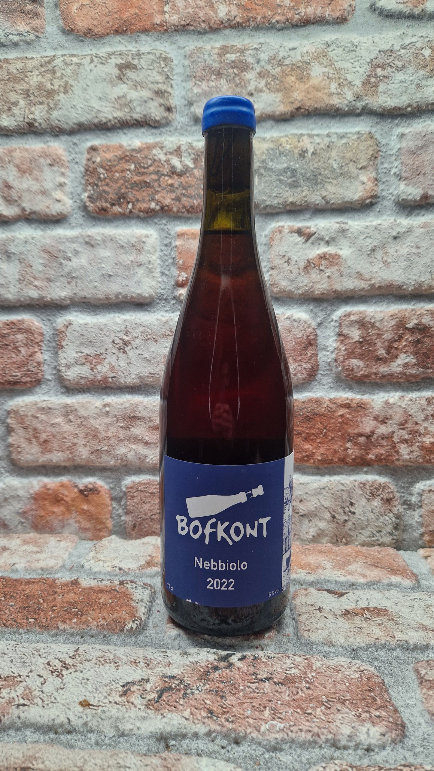 Bofkont Nebbiolo Blue Label 2022 Lambiek/Geuze - 75 CL