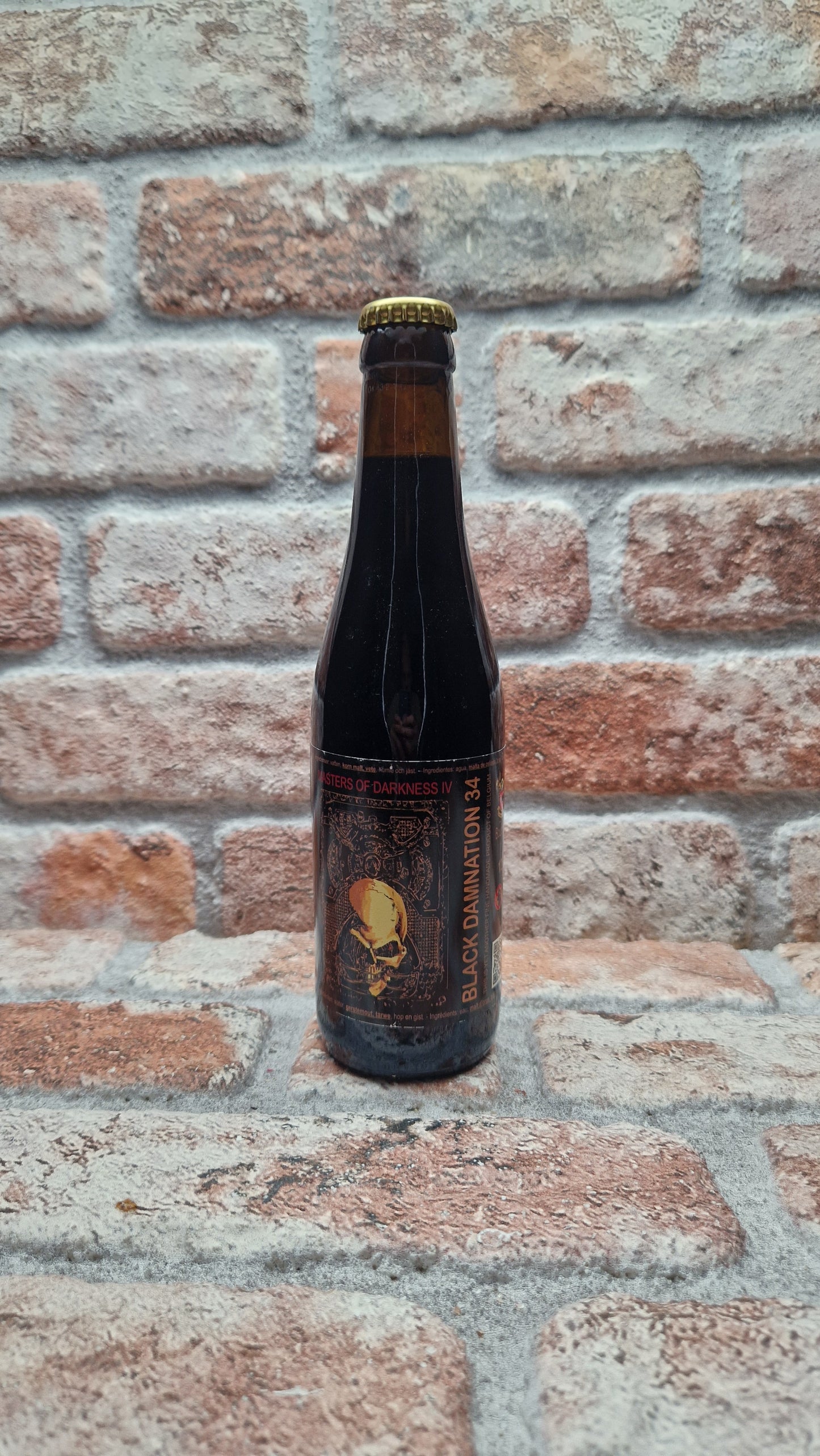 De Struise Brouwers Black Damnation 34 A.K.A. Masters of Darkness IV Stout - 33 CL