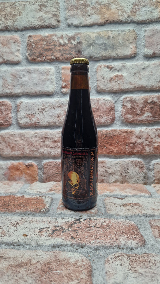 De Struise Brouwers Black Damnation 34 A.K.A. Masters of Darkness IV Stout - 33 CL
