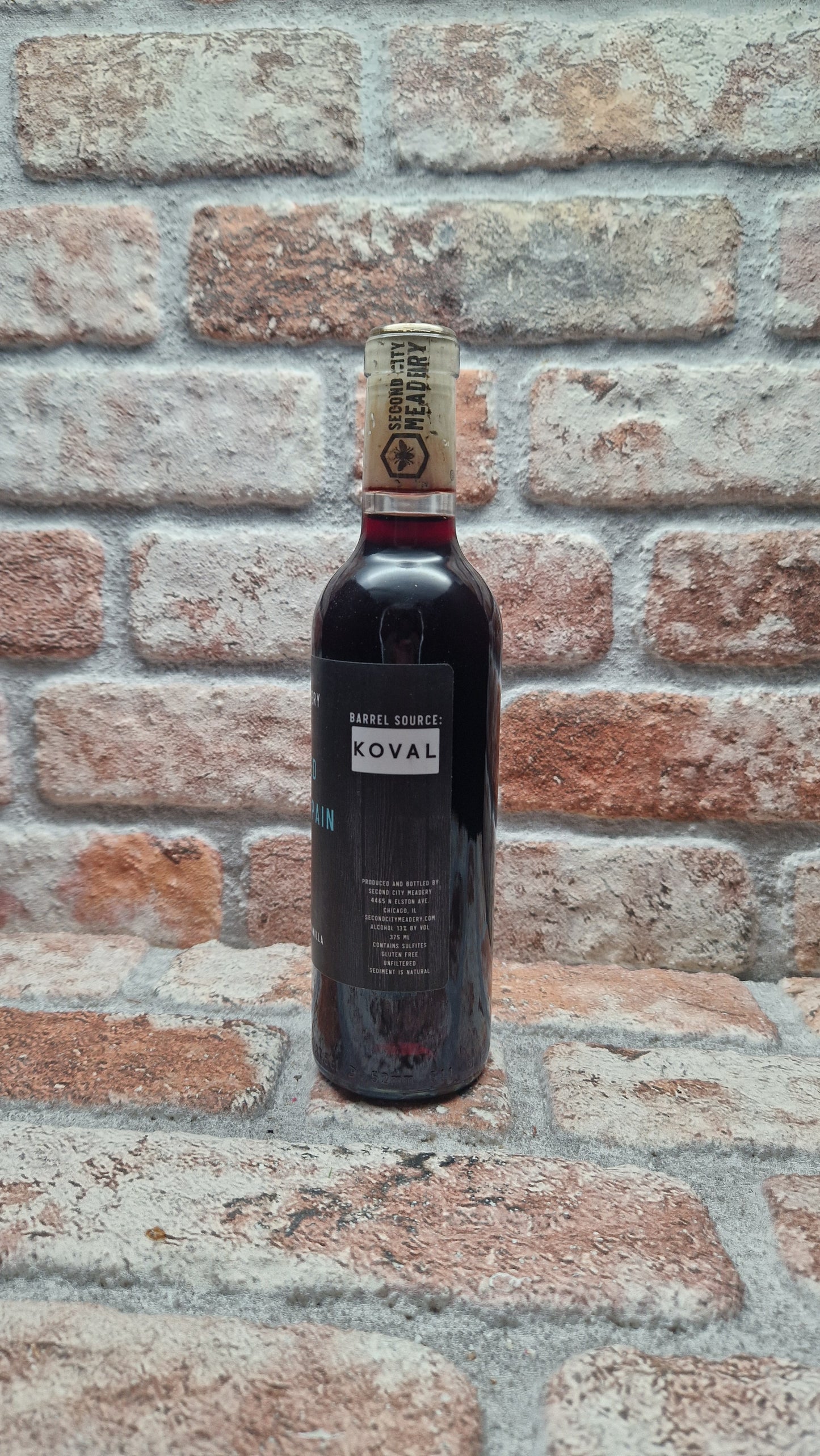 Second City Meadery Barrel Aged Existence Is Pain Medebier - 37.5 CL