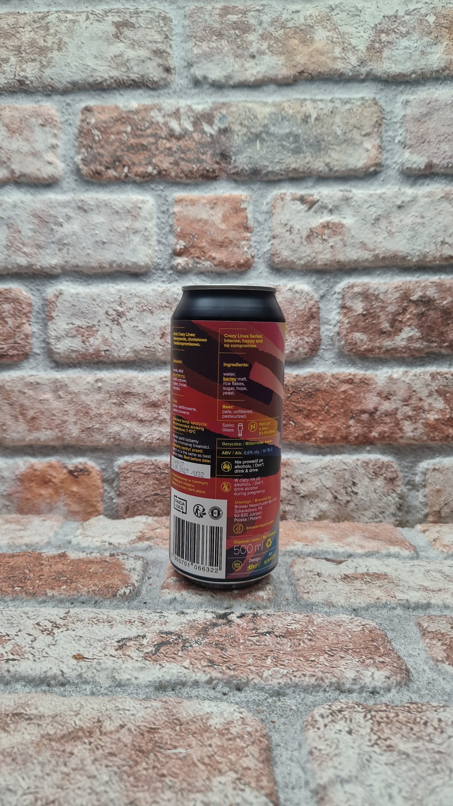 Nepo Brewing Crazy Lines Series: Psycho Juice IPA - 44 CL