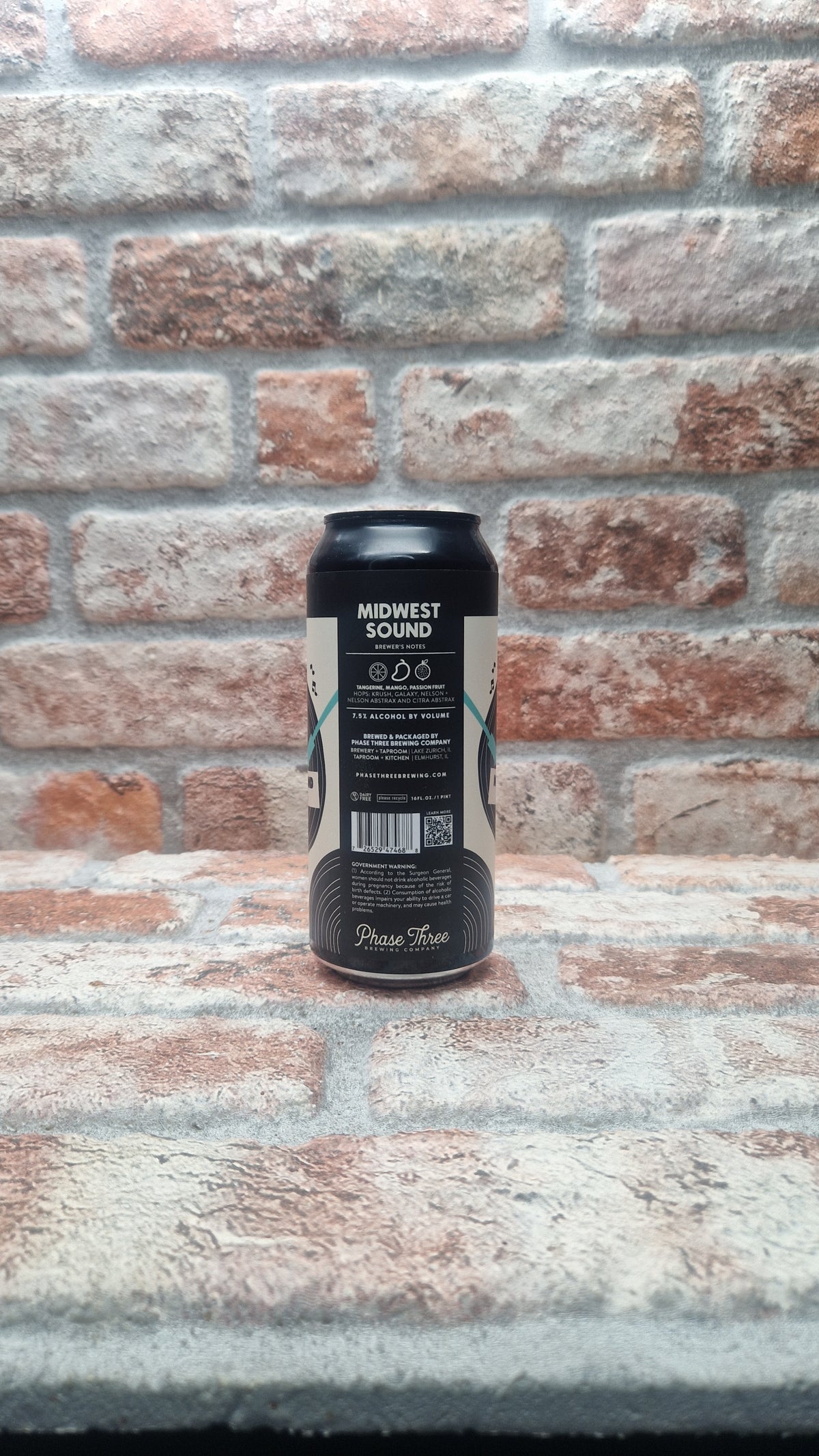 Phase Three Brewing Midwest Sound IPA - 47.3 CL (1 pint)