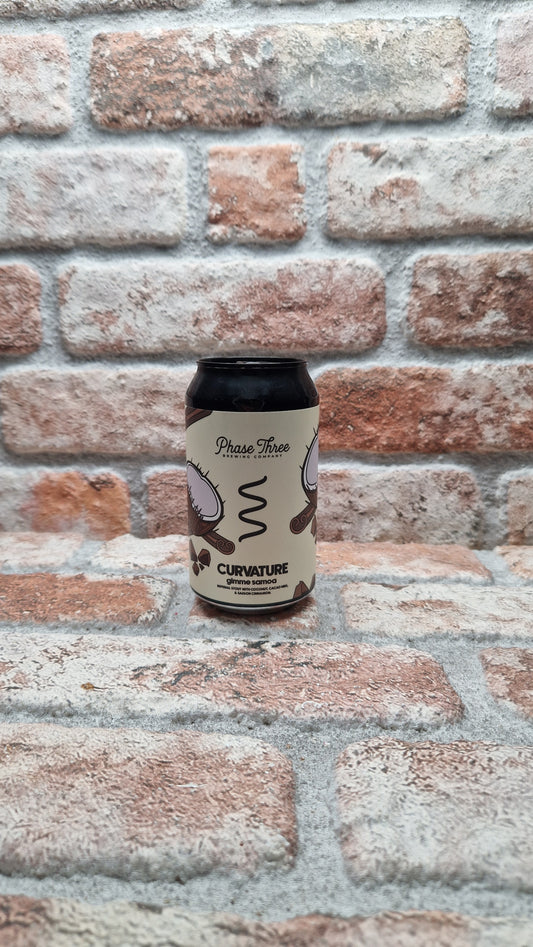 Phase Three Brewing Curvature: Gimme Samoa Stout - 33 CL