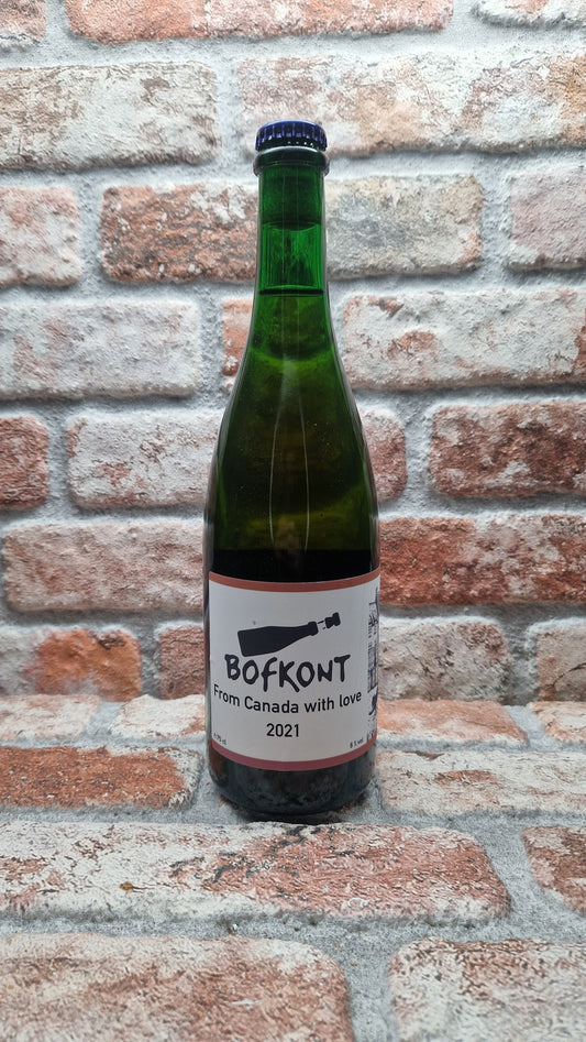 Bofkont From Canada With Love 2021 Lambiek/Geuze - 75 CL